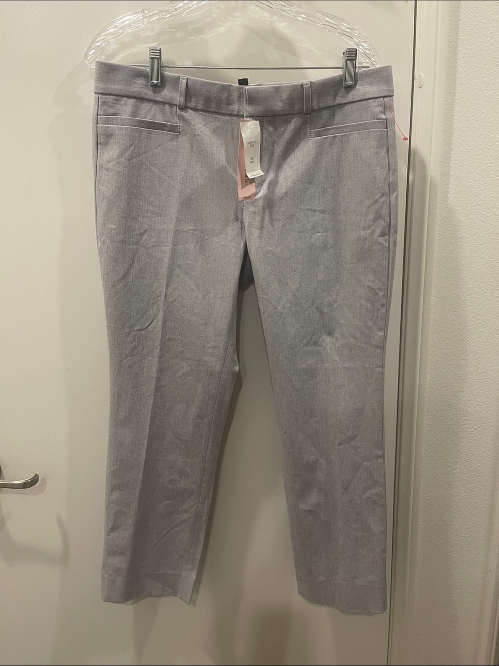 Banana Republic Light Gray Men's Dress Pants